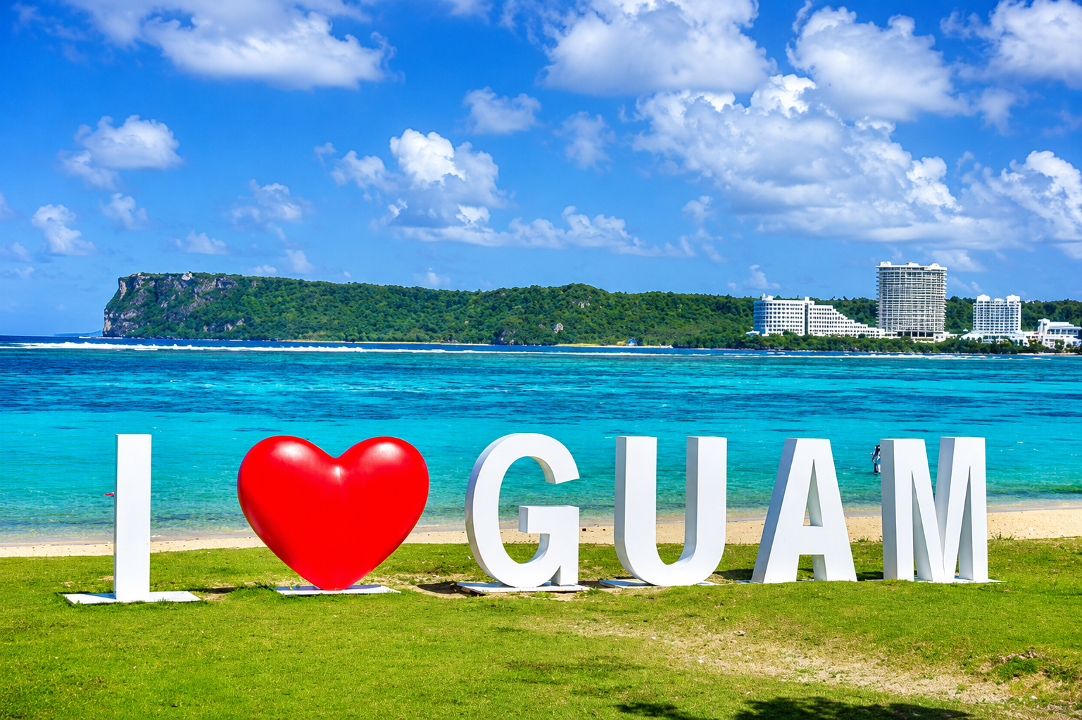 i♡GUAMモニュメント