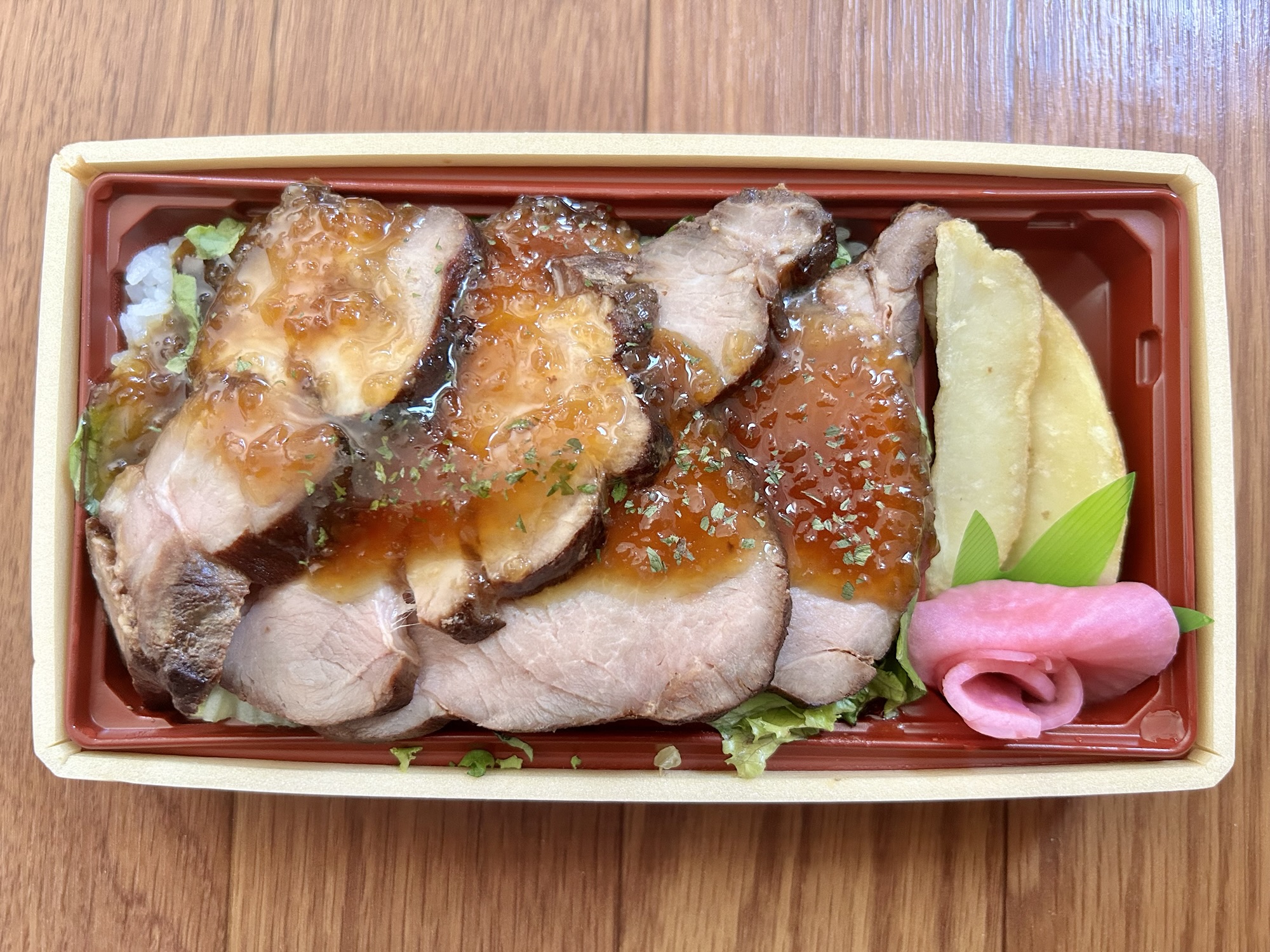 炙り三元豚の炙り焼重