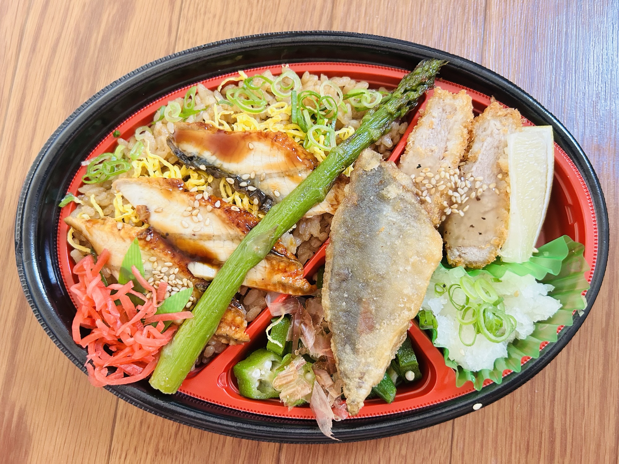 夏を愉しむお弁当（うなぎまぶし御飯）
