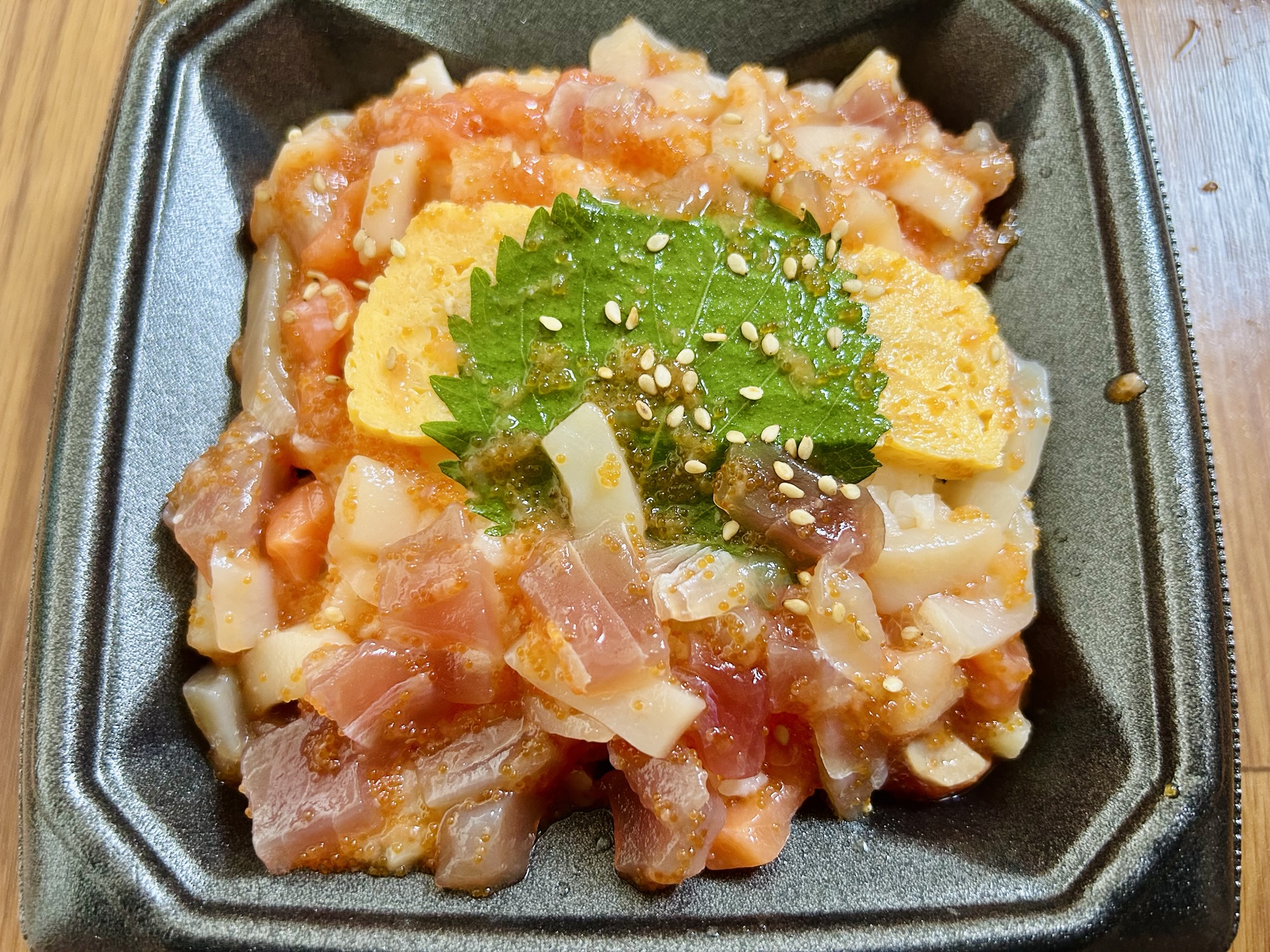 まかない海鮮漬け丼 中身