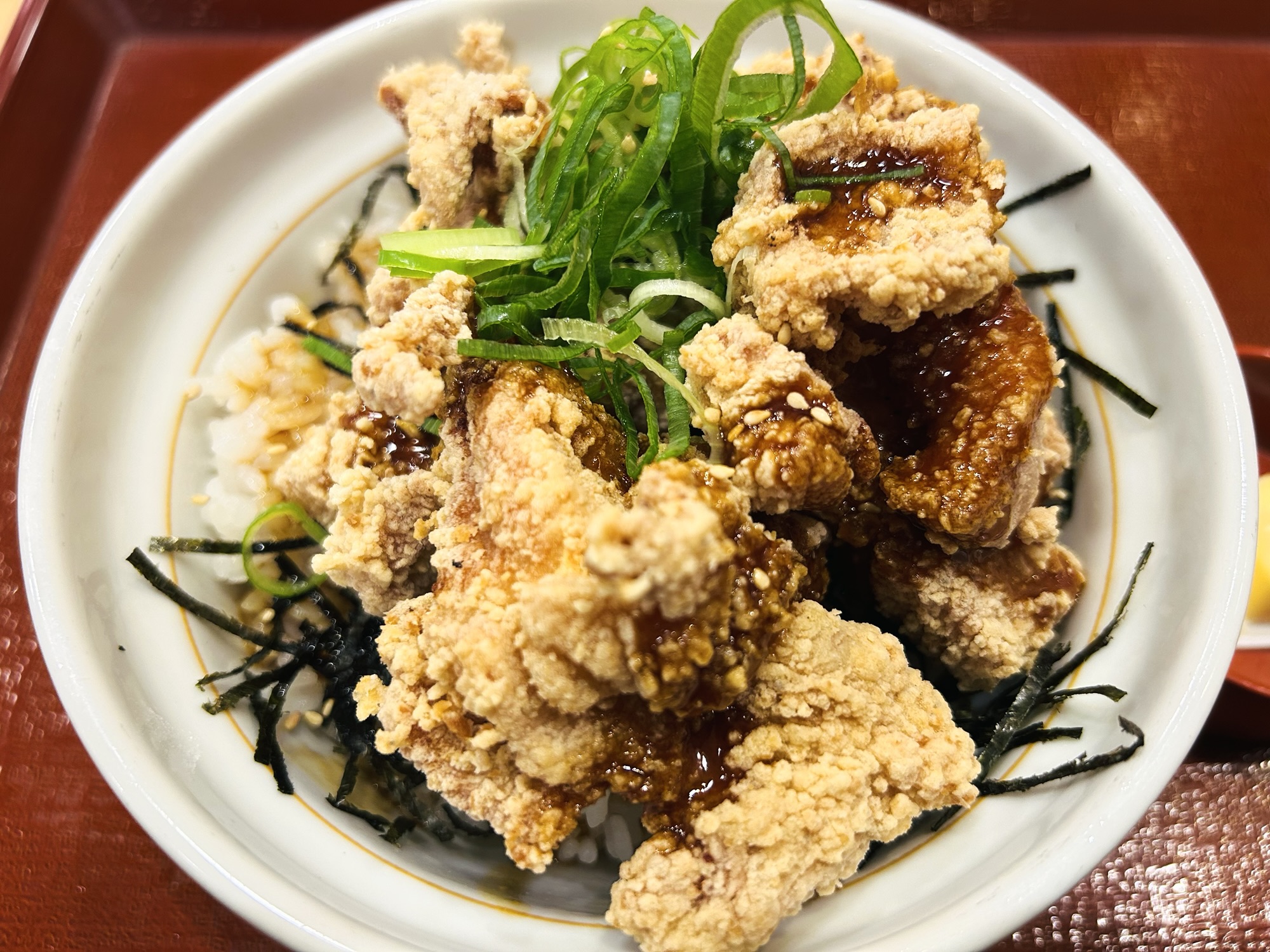 唐揚げマヨ丼