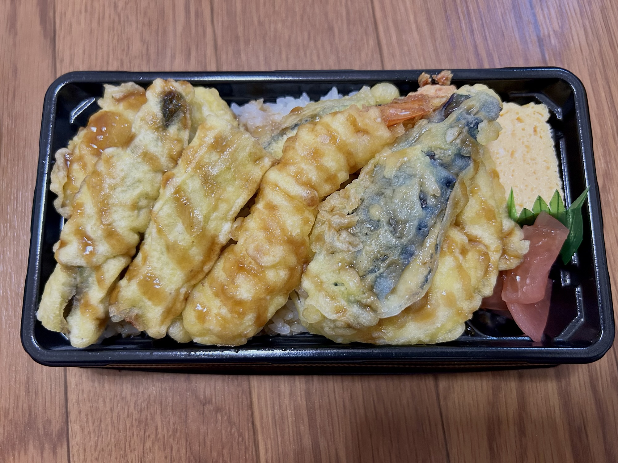 6種具材の天重